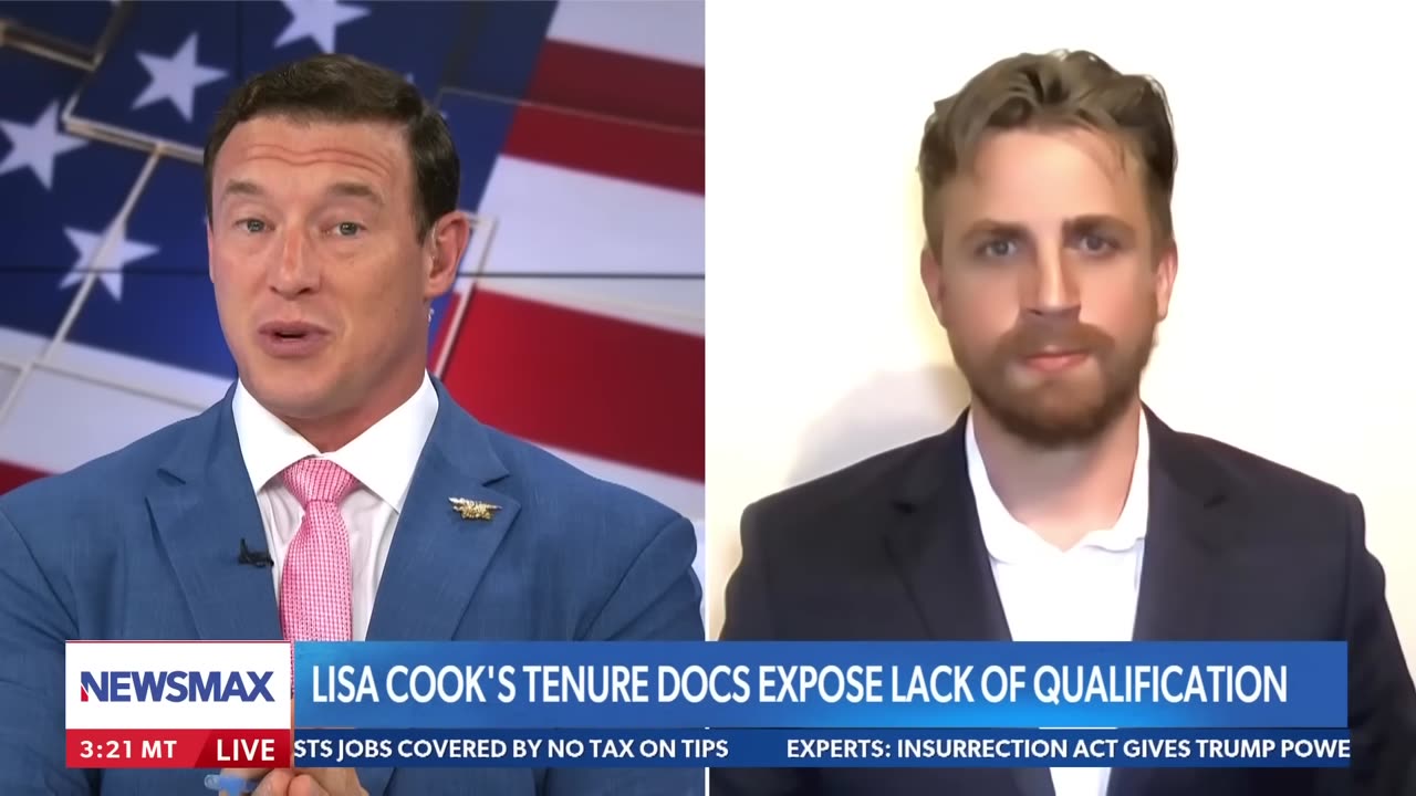 Investigate reporter exposes Lisa Cook's lack of qualifications in documents - Carl Higbie FRONTLINE