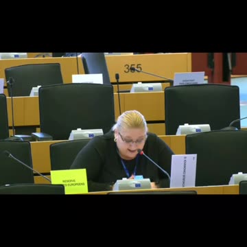 Diana Șoșoacă în Parlamentul European - 13 mai 2025 - ora 14:14