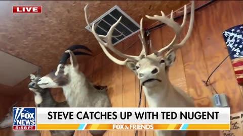 Steve Doocy and Ted Nugent discuss music, hunting, and sobriety.