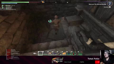 Relaxing time with Enshrouded building and adventuring