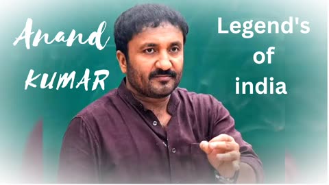 Anand Kumar Biography Podcast | Legend's Diarie's