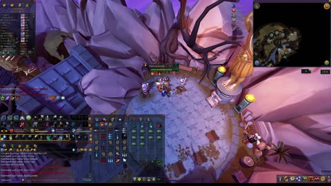Runescape Hanging Out.