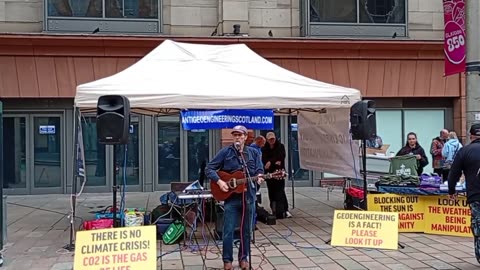 Anti-Geoengineering Scotland, Glasgow 31/05/25