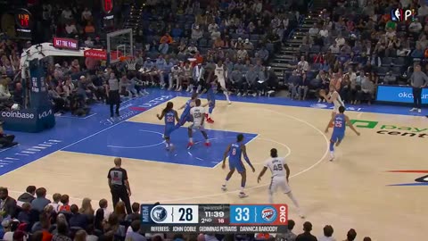 GRIZZLIES at THUNDER FULL GAME HIGHLIGHTS