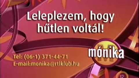 RTL Klub - Mónika - A kibeszélőshow (2006. október 2.)