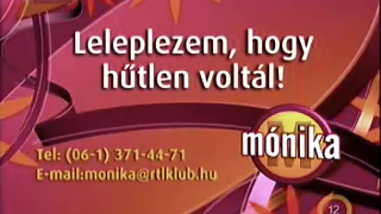 RTL Klub - Mónika - A kibeszélőshow (2006. október 2.)