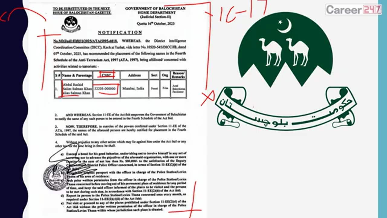 Salman Khan Declared Terrorist by Pakistan Here is the Truth!!