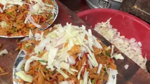 Indian Street Food Cheese Fried Rice