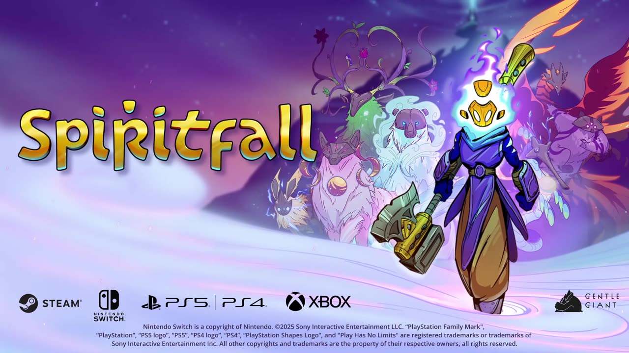 ‘Spiritfall’ - Indie Platformer-Fighter Roguelike - Launch Trailer