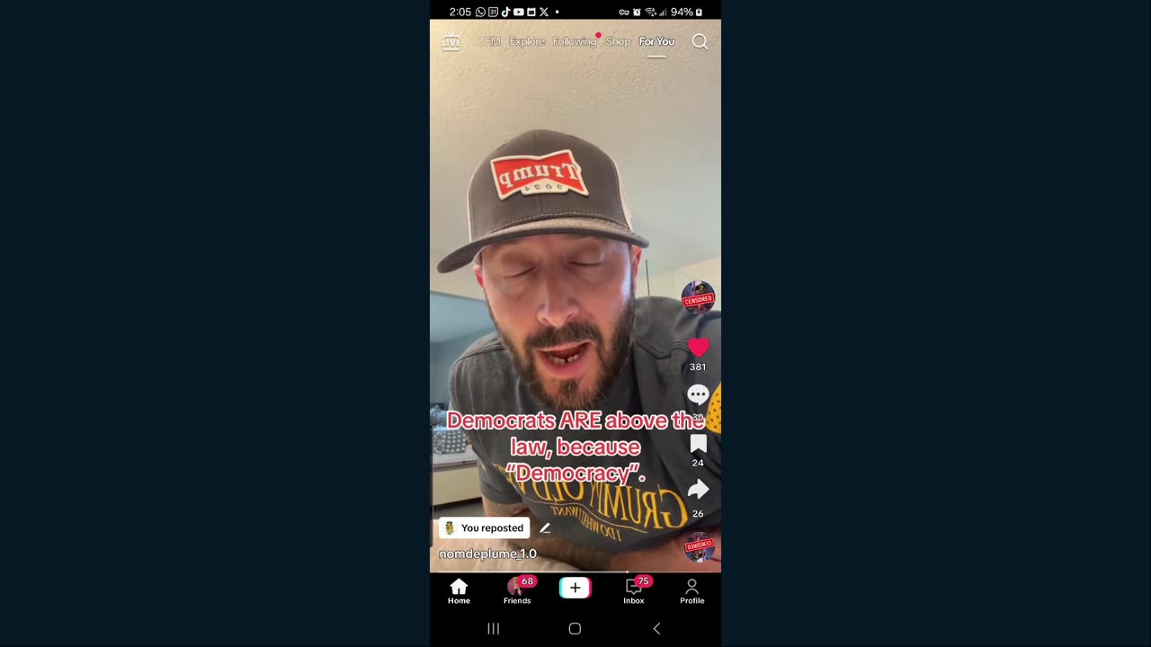 Democrats being Democrats