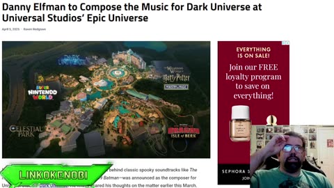Danny Elfman To Compose Music Theme In Epic Universe's Dark Universe