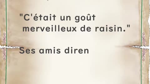 Un renard qui buvait du vin - Huhito Fables-Version française Vol.30