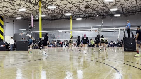 Angelica Rose #9 & Next Level Rising Volleyball vs The Hornets