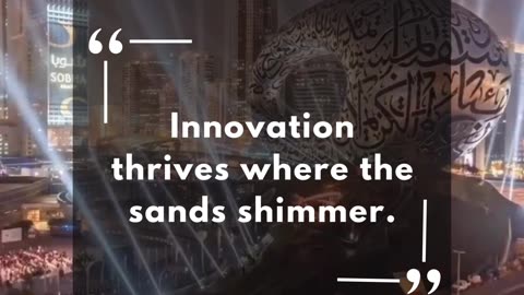 Tuesday motivational quote 'DUBAI' 1