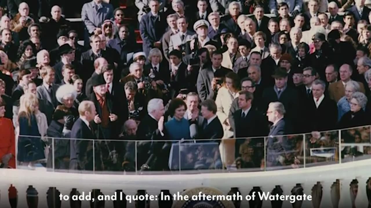 Former U.S. President Jimmy Carter's Remarks on President Joe Biden's Inauguration Day