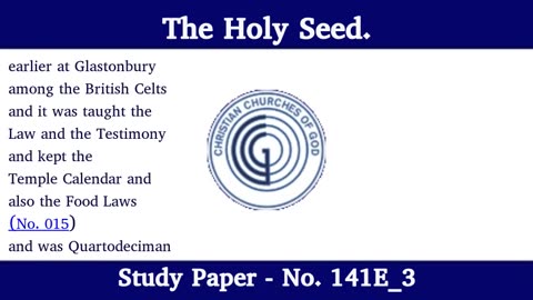 The Holy Seed - Study Paper 141E_3