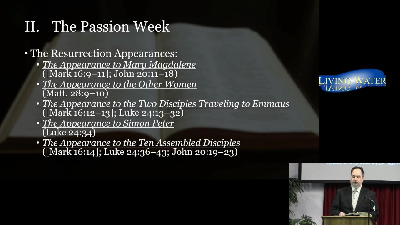 “Review of the Passion Week” (Various)