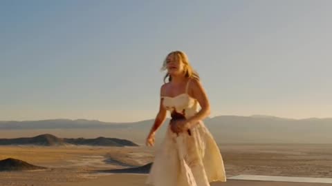 Girl is being chased