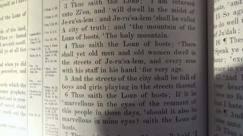 God will dwell in Jerusalem