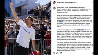 IT KEEPS GETTING STRANGER! ERIKA KIRK POSTS GOODBYE TO CHARLIE & REFERENCES "GOAT & RED BRACELET!"