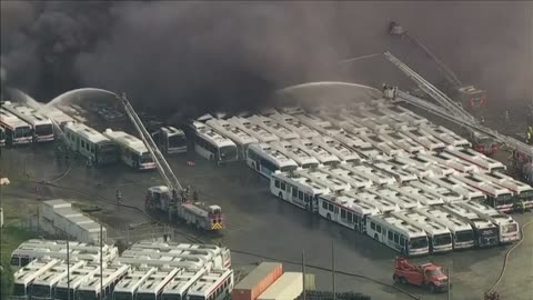 Philadelphia Bus Station Blaze: Huge Fire Disrupts City Transport | USA | Amaravati Today World News