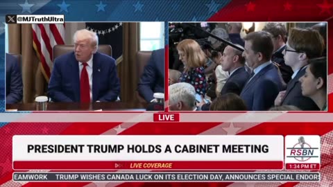 President Trump says the New Canadian PM, Carney, Called him and wants to make a Deal