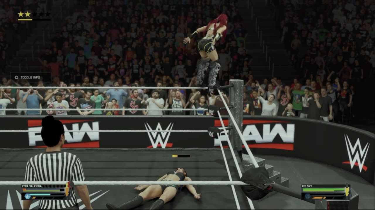 wwe 53 Lyra Valkyria VS Iyo Sky