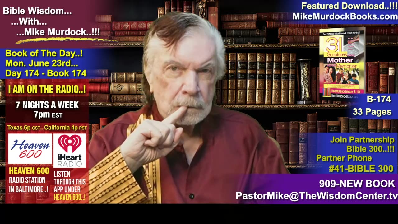 Re-Air: Bible Wisdom With Mike Murdock..!!!