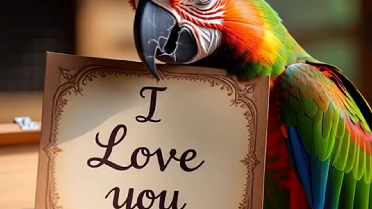Parrot pick a letter