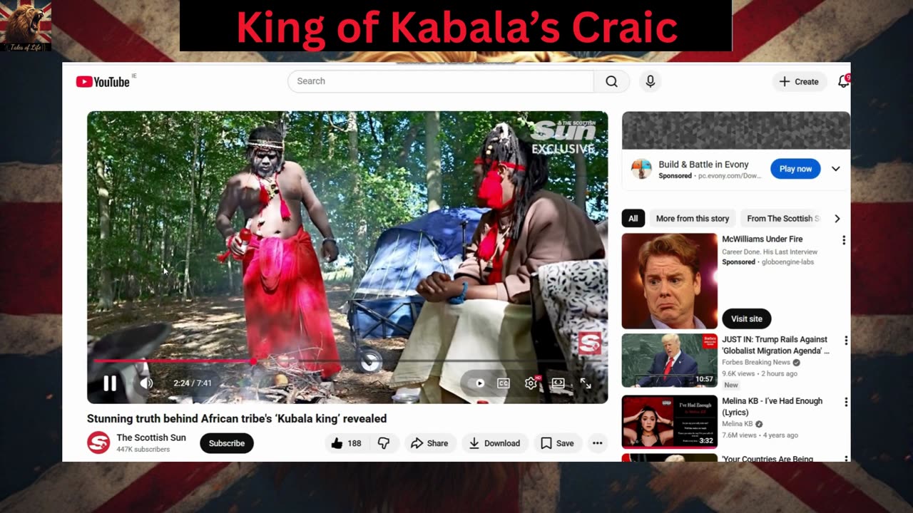 King of Kabala’s Craic