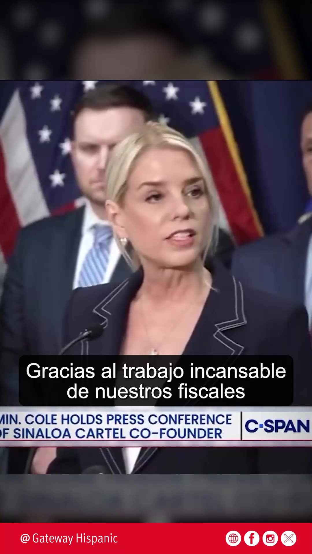 U.S. @AGPamBondi on Sinaloa Cartel Co-Founder Ismael ‘El Mayo’ Zambada