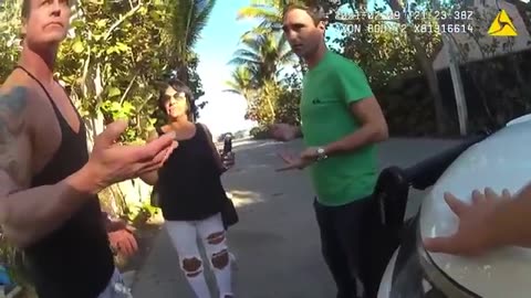 Breaking: Man Terrorizes Lady Eating Her Dinner, Gets Karma
