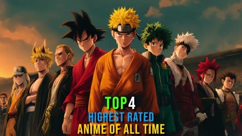 Top 4 Highest Rated Anime of All Time _ Must Watch Anime