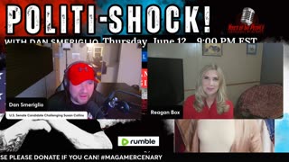 POLITI-SHOCK! "DROP THE HAMMER OF JUSTICE" W/ US Senate Candidate Reagan Box & Hollis Mahady
