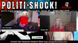 POLITI-SHOCK! "DROP THE HAMMER OF JUSTICE" W/ US Senate Candidate Reagan Box & Hollis Mahady
