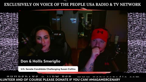 POLITI-SHOCK! "DROP THE HAMMER OF JUSTICE" W/ US Senate Candidate Reagan Box & Hollis Mahady