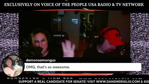 POLITI-SHOCK! "DROP THE HAMMER OF JUSTICE" W/ US Senate Candidate Reagan Box & Hollis Mahady