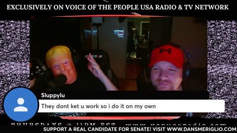 POLITI-SHOCK! "DROP THE HAMMER OF JUSTICE" W/ US Senate Candidate Reagan Box & Hollis Mahady