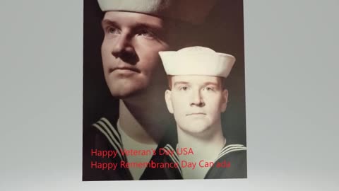 Happy Veteran's Day USA Happy Remembrance Day Canada