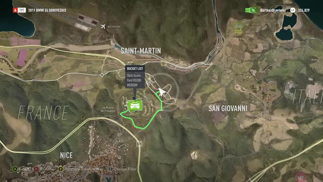 Forza Horizon 2, Career 007, Castelletto - FMV