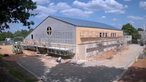 Faith & Fitness: Catholic School Gym Time-Lapse Transformation