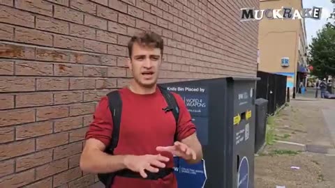 INSANE： London, England Has Installed “Knife Bins” to Tackle Knife Crime