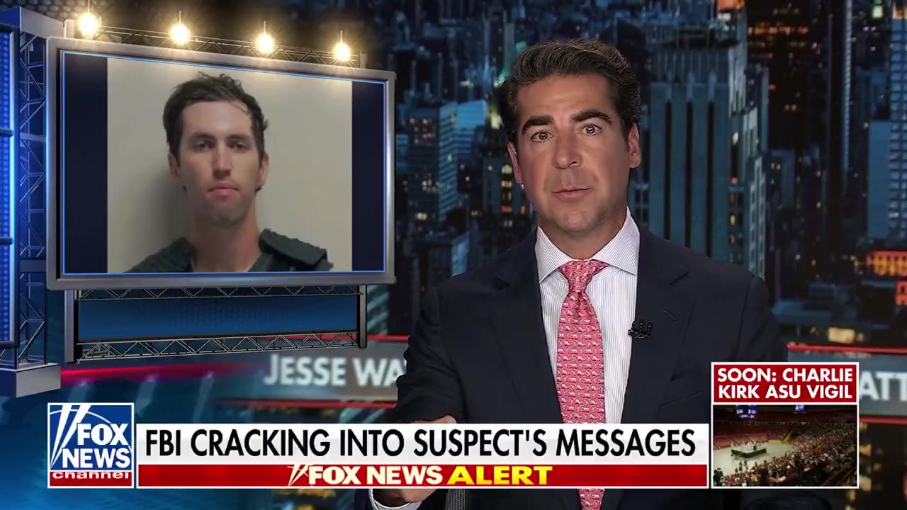 Jesse Watters 🚨 Charlie Kirk’s ASSASSIN is on SUICIDE WATCH