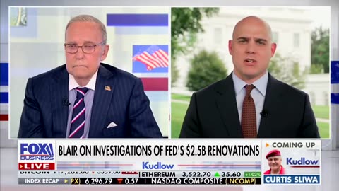 Deputy Chief of Staff James Blair on the Fed's massive $2.5B "renovation"