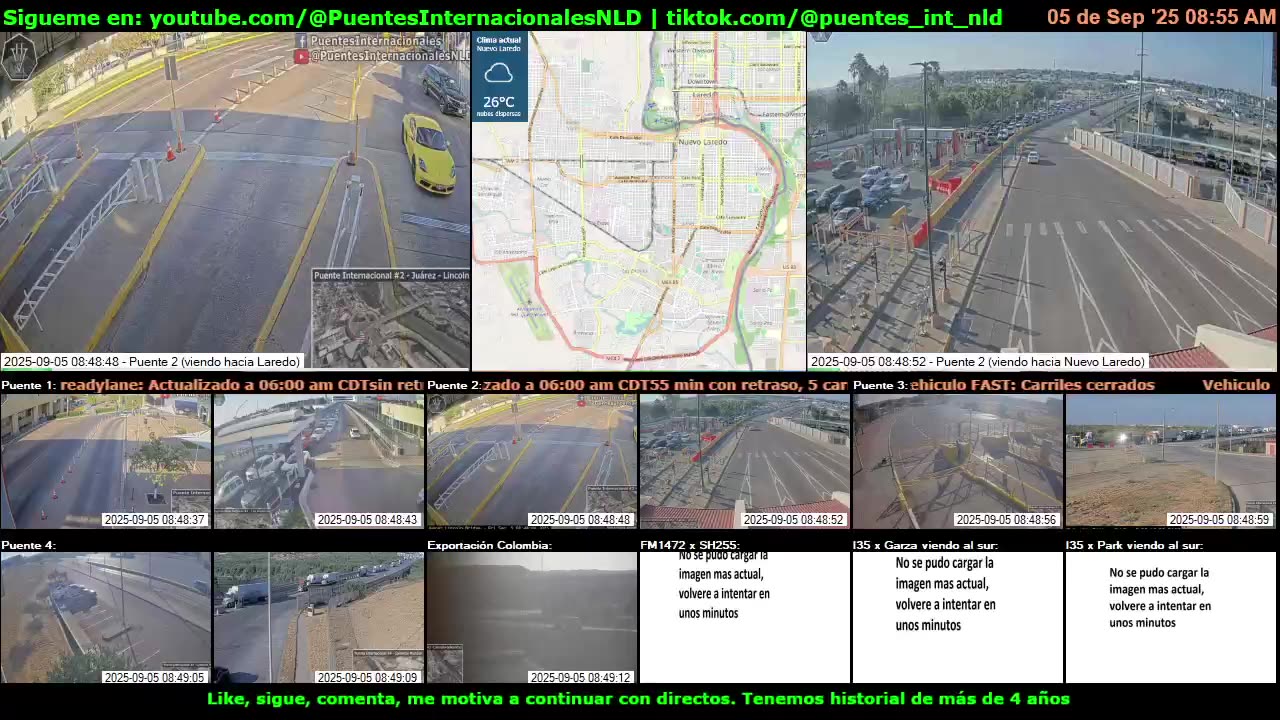 Puentes Internacionales NLD (Youtube / TikTok)