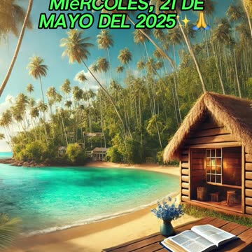 🙏✨Evangelio de hoy Miércoles, 21 de Mayo del 2025✨🙏