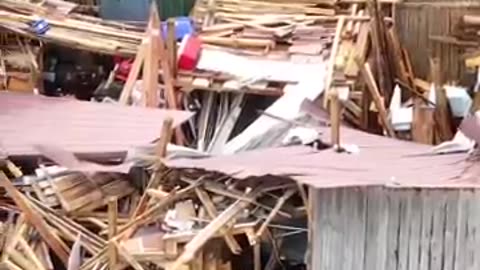 Aftermath of Tornado that struck Kentucky