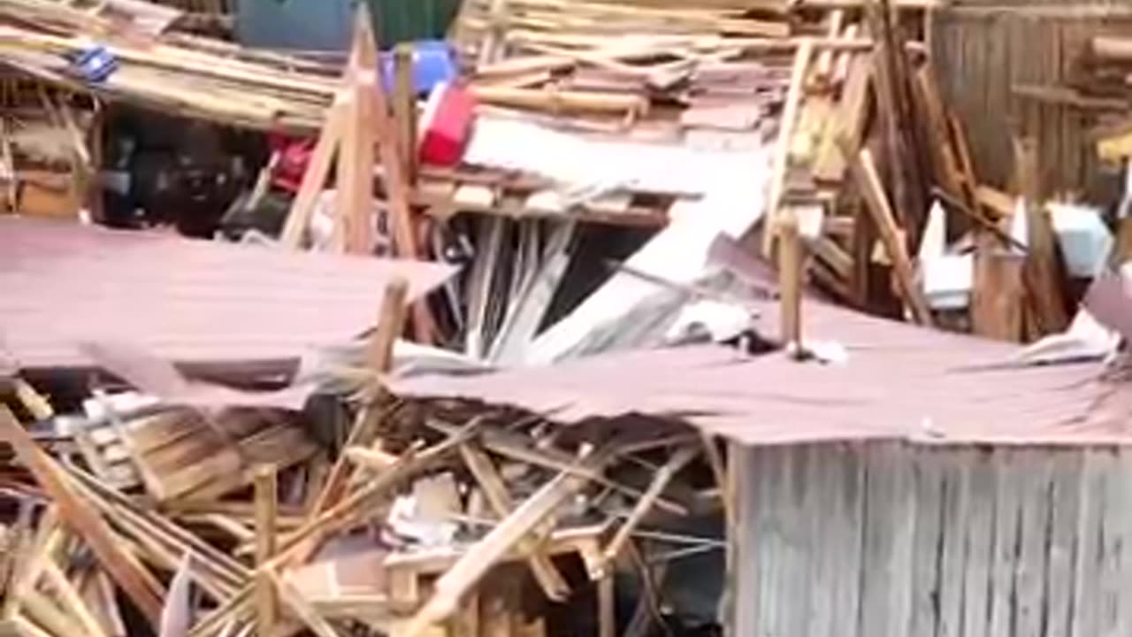 Aftermath of Tornado that struck Kentucky