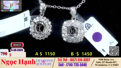 Ngọc Hạnh DIAMOND & JEWELRY | Show 27 | 8-28-2025 #ngochanhdiamond&jewelry #welivecali