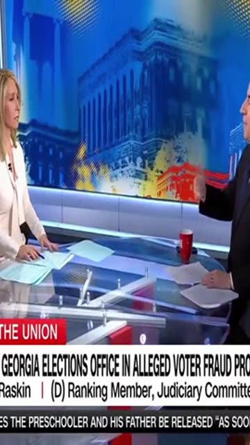 D-Rep Jamie Raskin accuses President Trump of ELECTION FRAUD